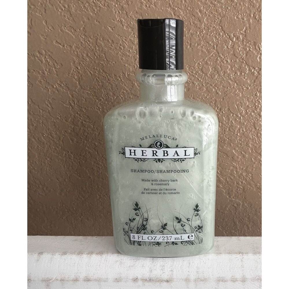 Herbal Shampoo Made with Cherry Bark & Rosemary 8 oz Sealed NEW Sealed
